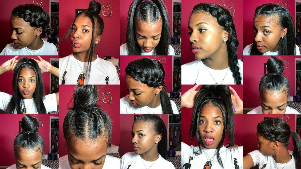 13 Styles for Straightened Natural Hair | 1K GIVEAWAY