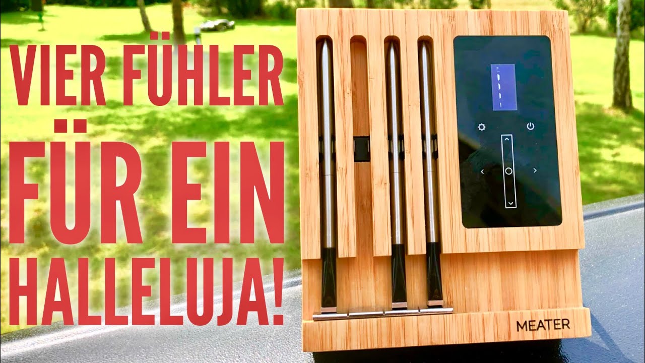 Das innovativste Thermometer der Welt - MEATER BLOCK im TEST --- Klaus grillt