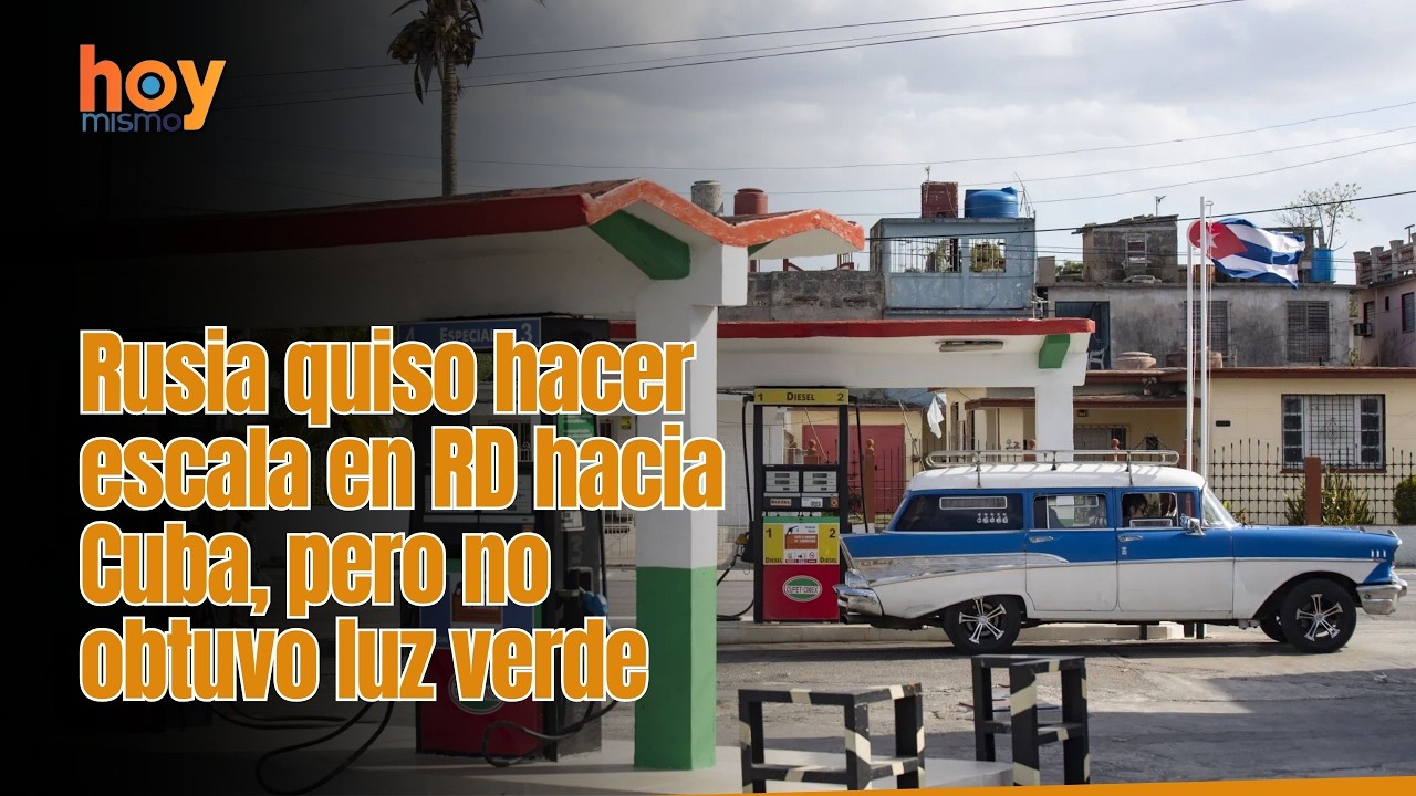 Rusia quiso hacer escala en RD hacia Cuba, pero no obtuvo luz verde.