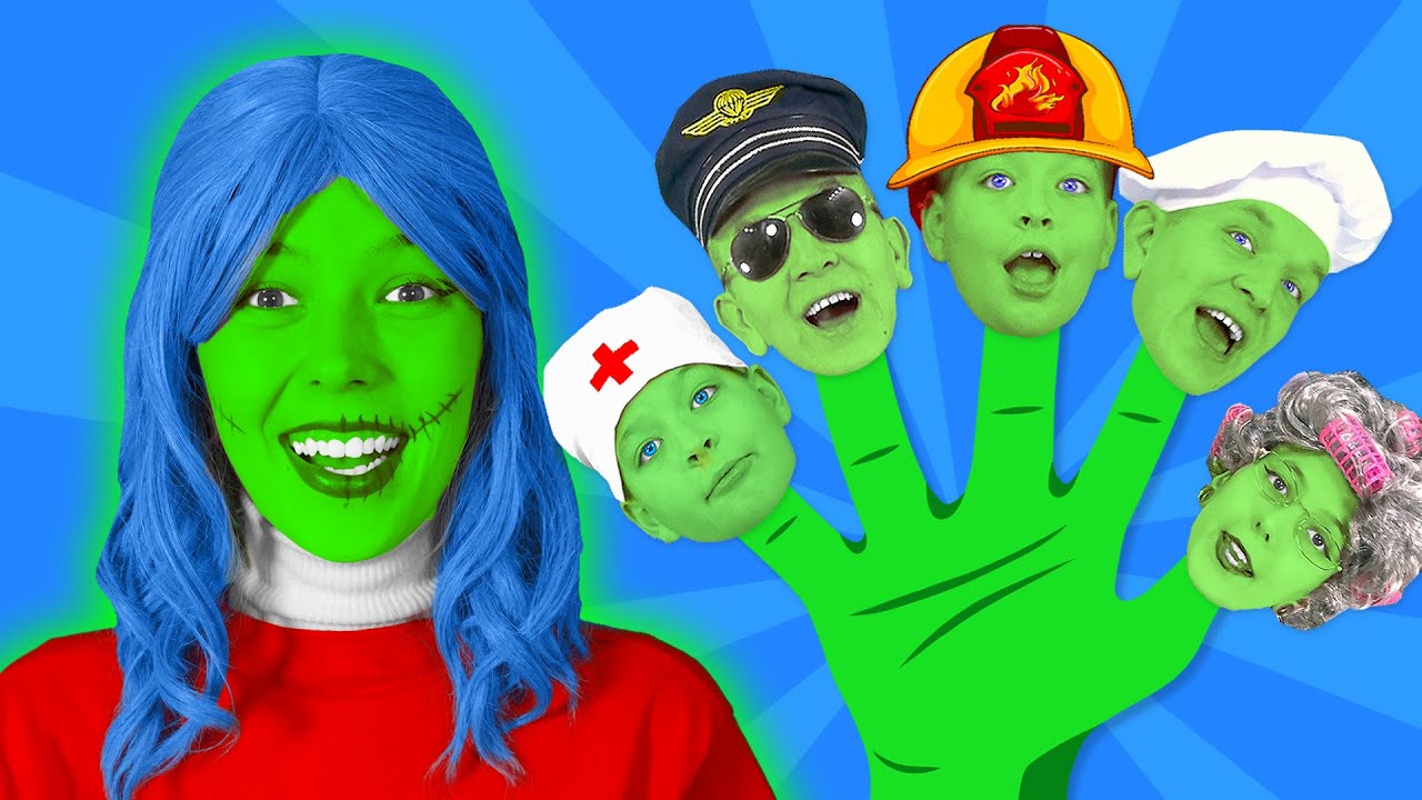 Zombie Finger Family Epidemic Song + more Kids Songs & Videos with Max