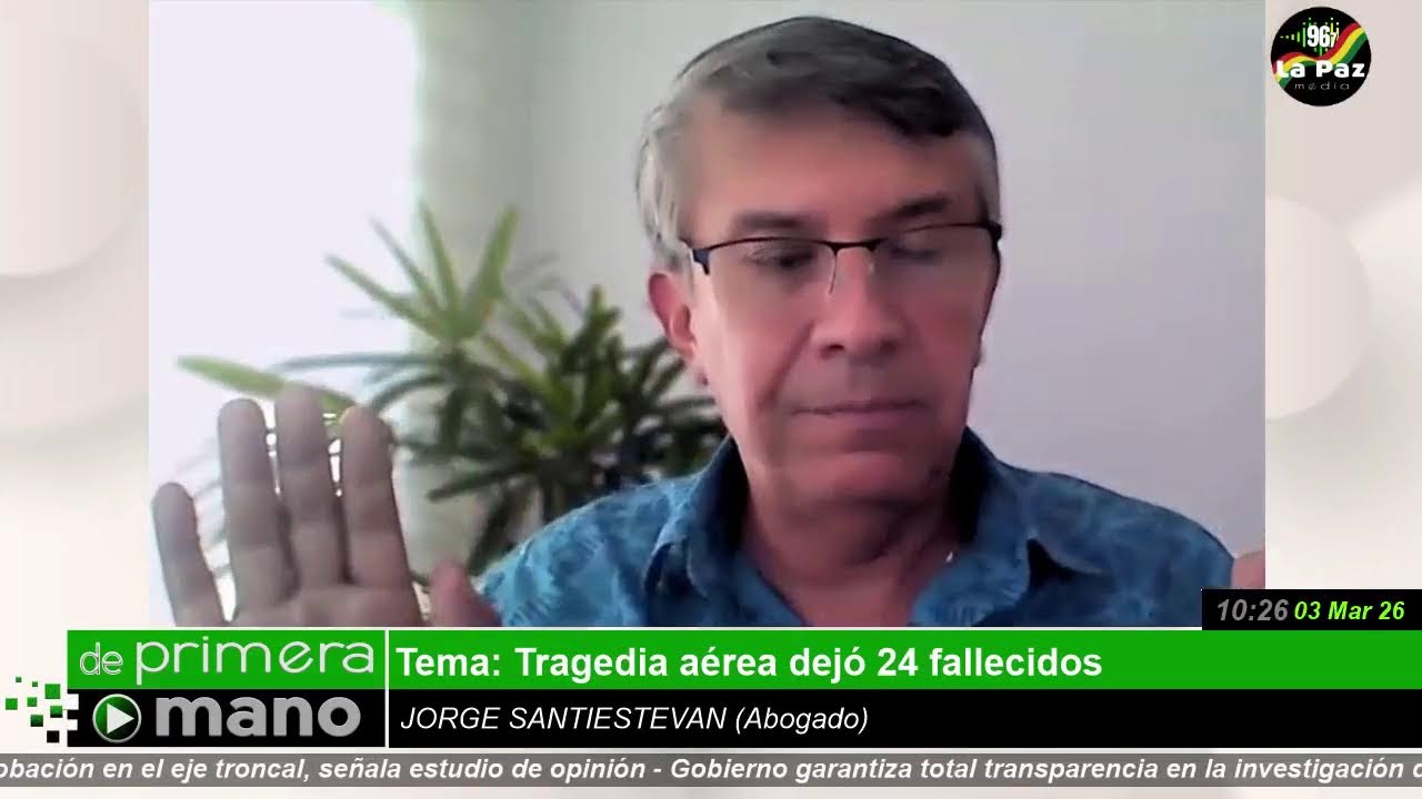 DE PRIMERA MANO - Tragedia aérea