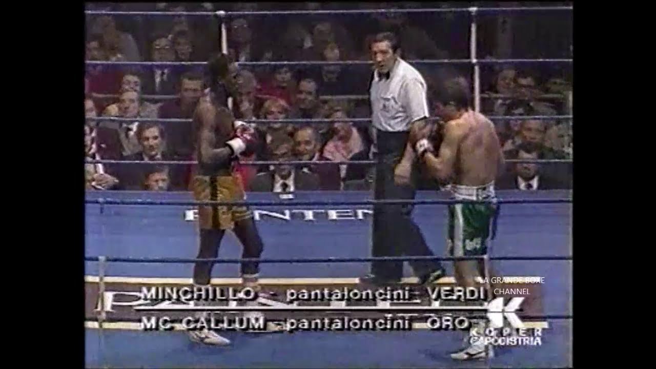 Mike McCallum vs Luigi Minchillo (sintesi)