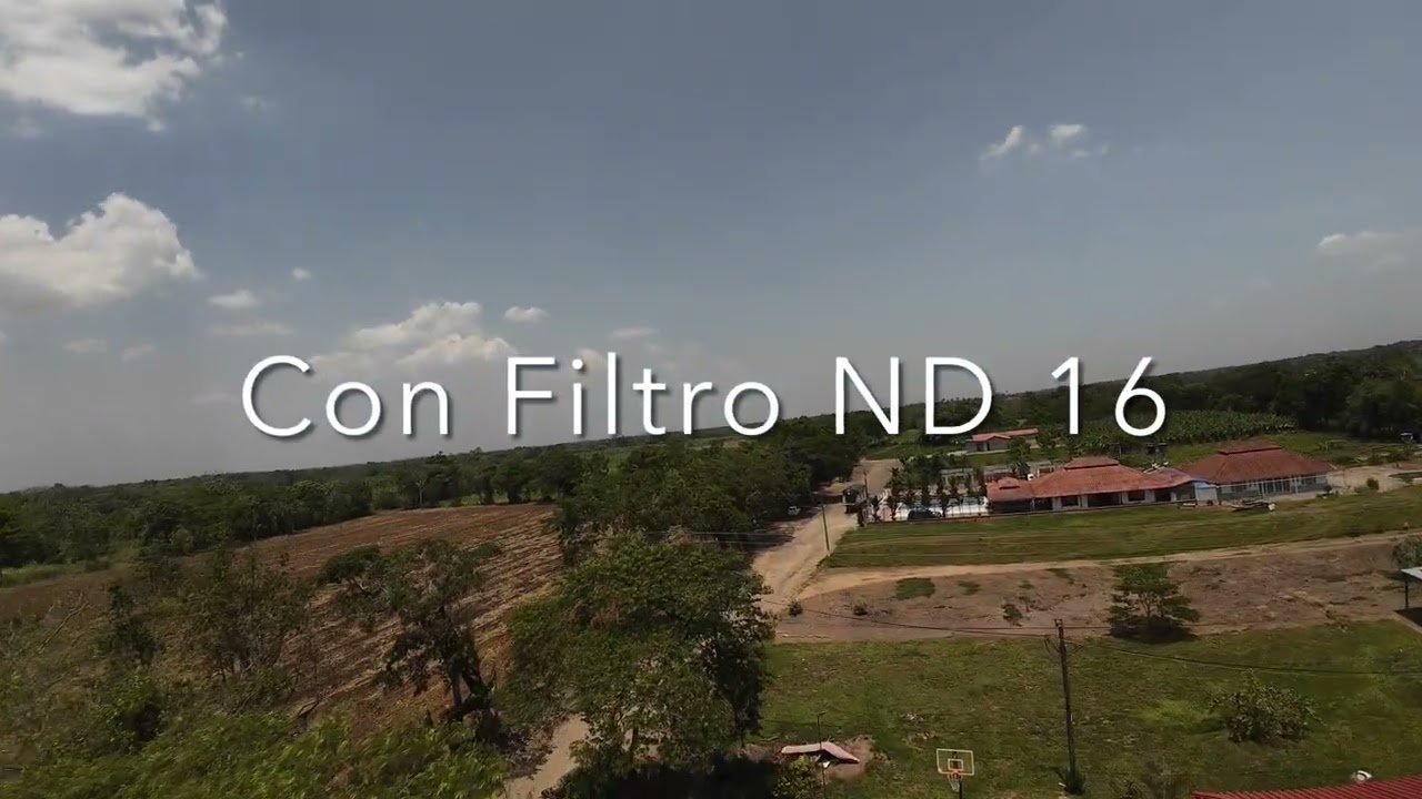 Vuelo FPV DJI AVATA 2 SIN FILTRO ND Y CON FILTRO ND16