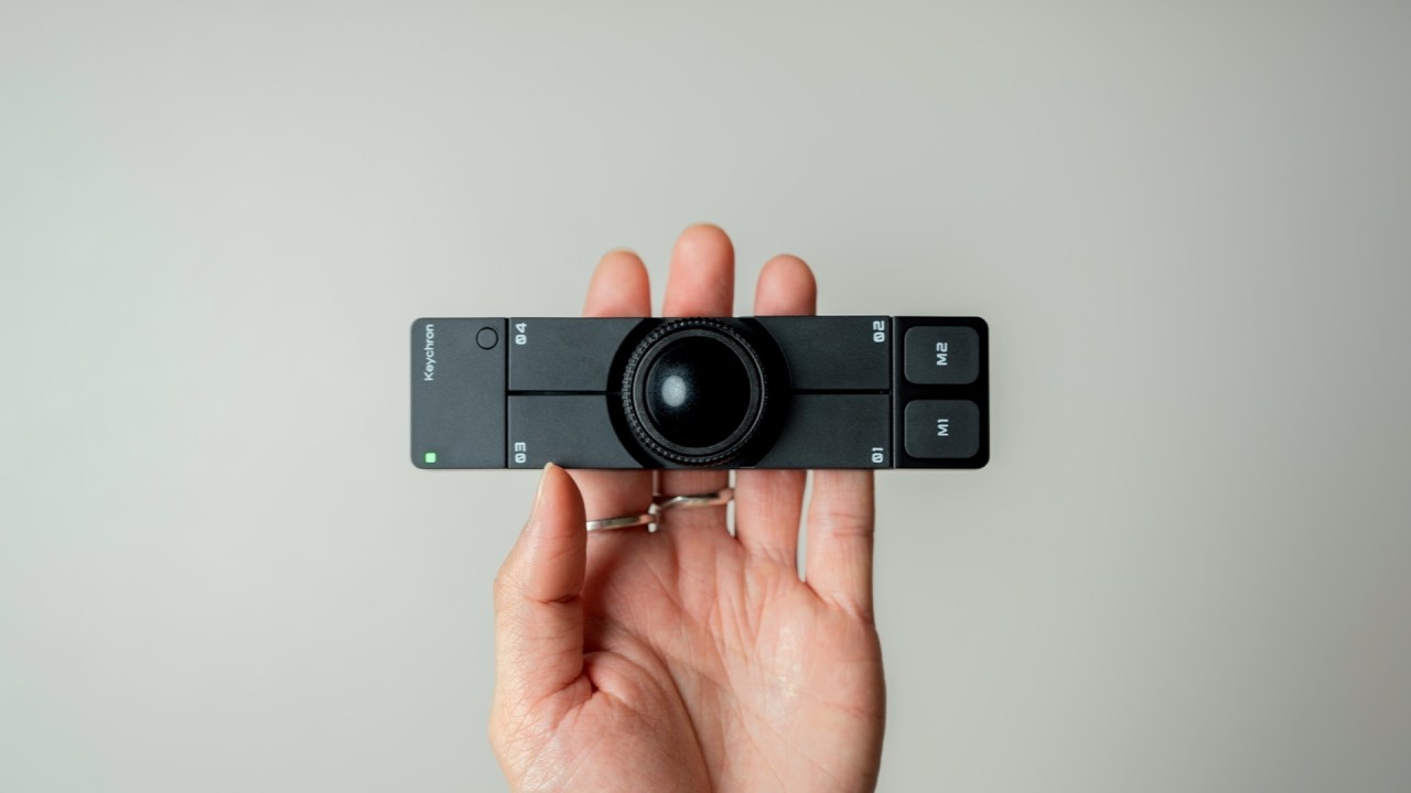 Add a trackball to the center position - Nape Pro Trackball Mouse