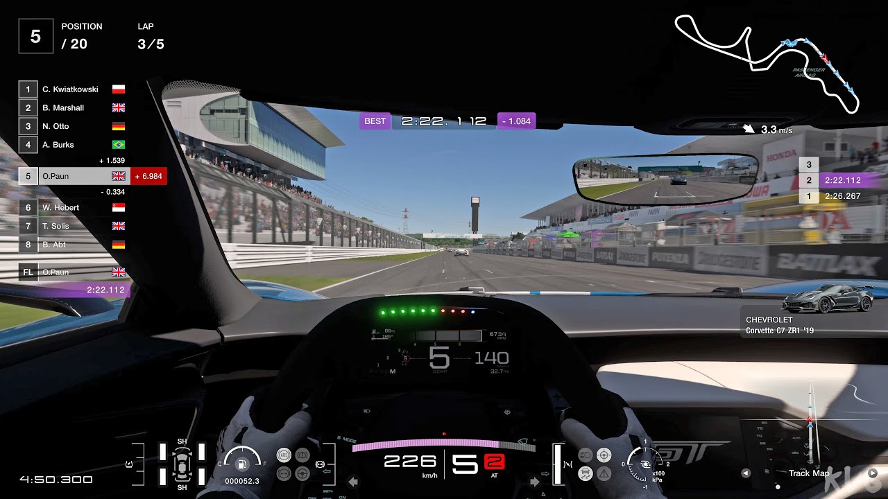 Gran Turismo 7 - Ford GT 2017 - Cockpit View Gameplay (PS5 UHD) [4K60FPS]