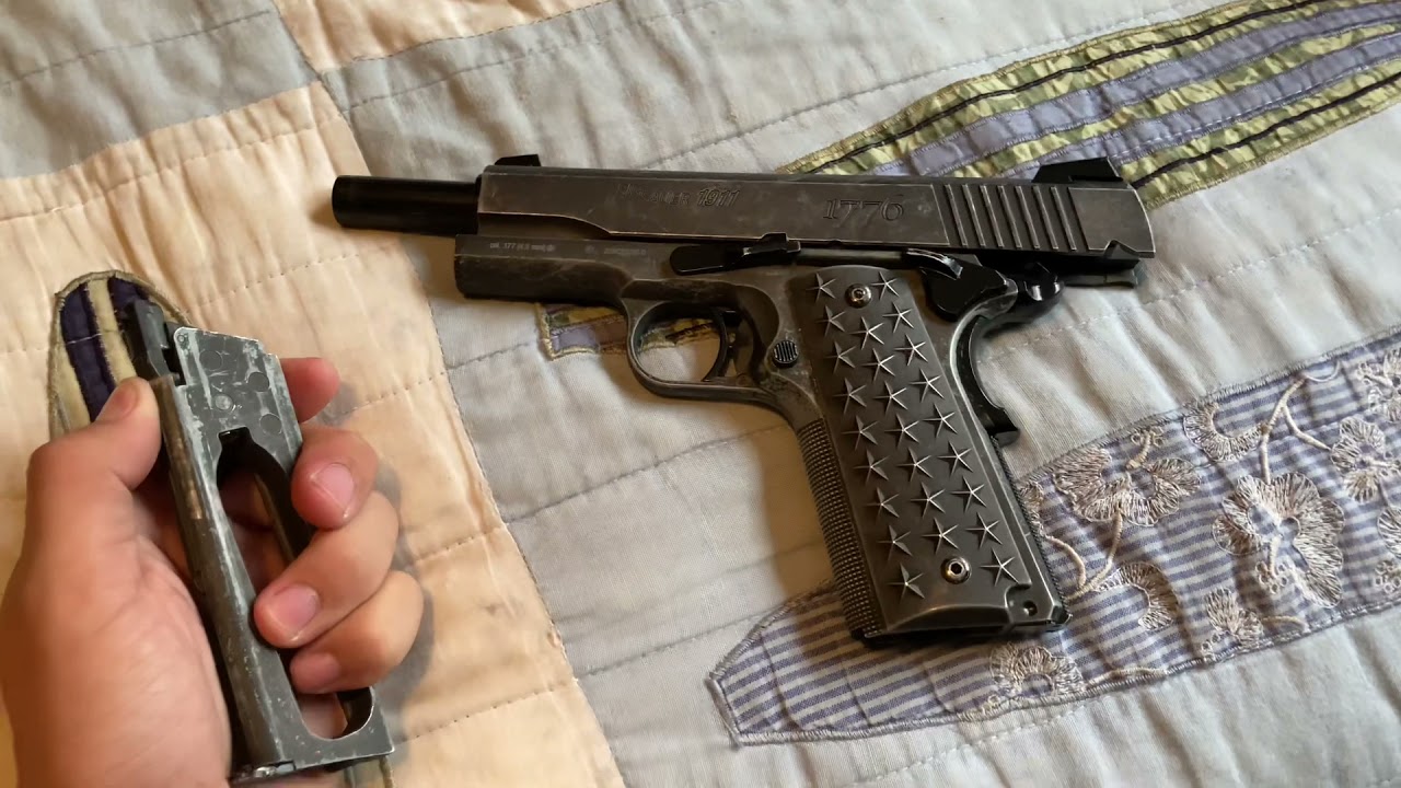 Sig Sauer We The People 1911 airgun review and maintenance tutorial