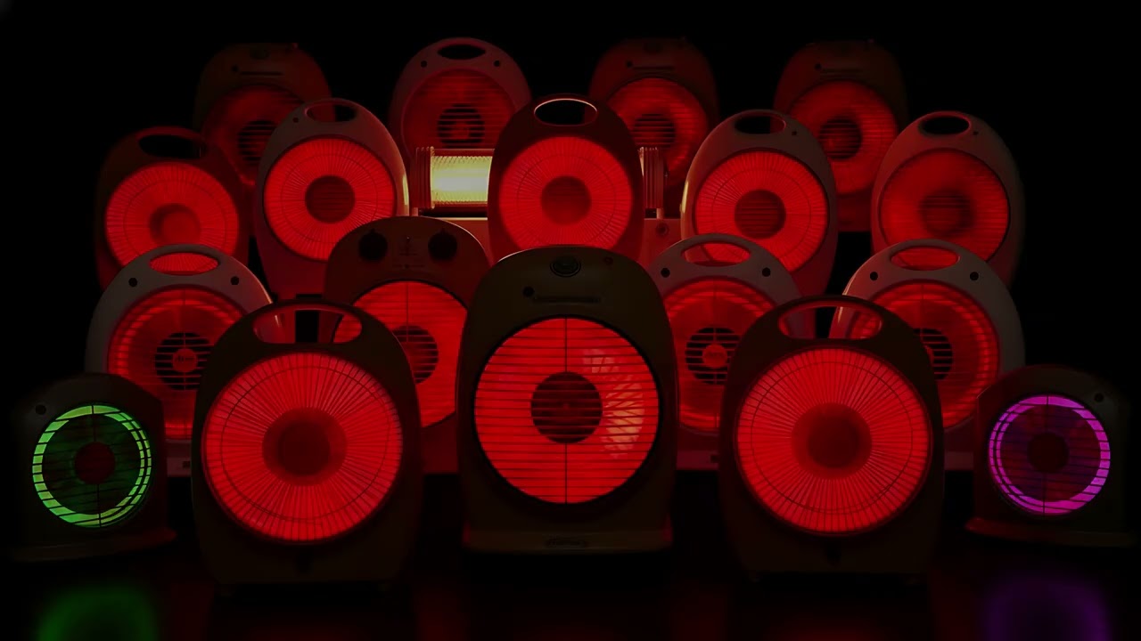 16 INTENSE Fan Heater Sounds and Deep Box Fan Noise to Sleep Instantly | 528 Hz Healing Calm