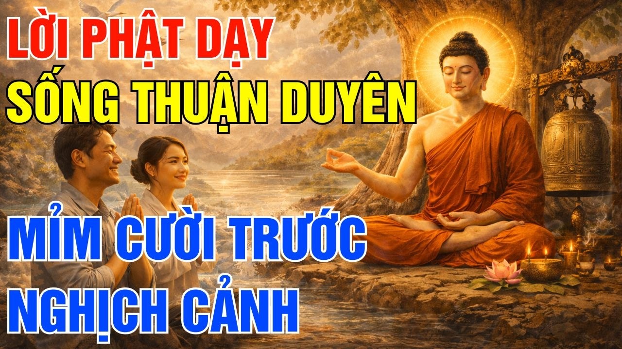 Phật Dạy - Sống Thuận Duyên, Mỉm Cười Trước Nghịch Cảnh, Tâm Tự Khắc An Nhiên| Đạo Phật Đời Sống