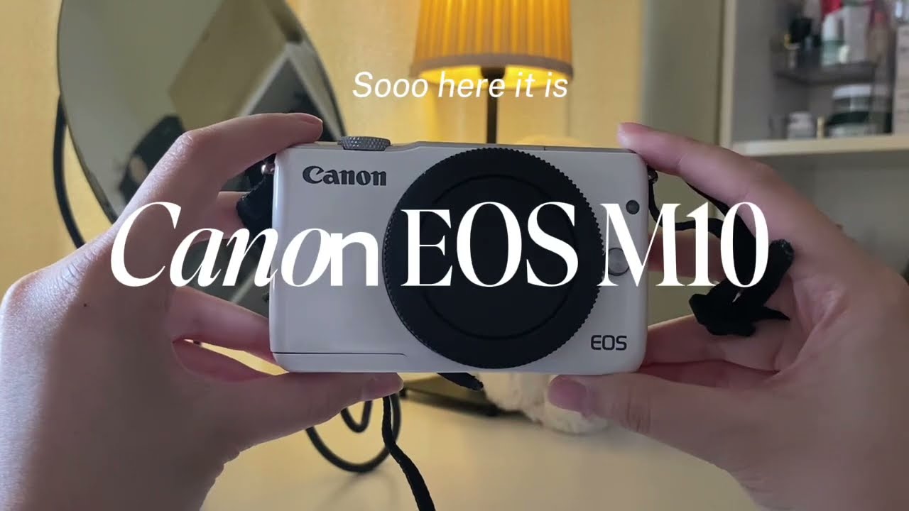 Unboxing Canon EOS M10 📸 ( english sub ) 