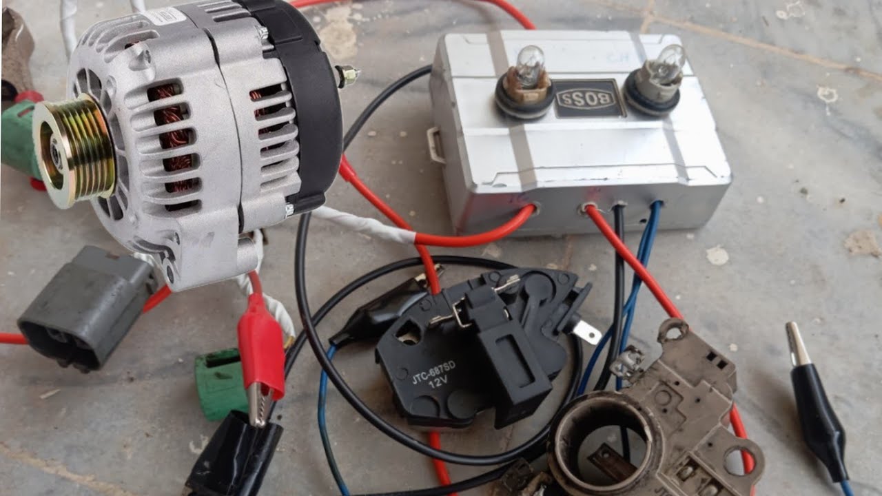 How to Test IC Voltage Regulator with Alternator Tester | IC Tester for Car Alternator