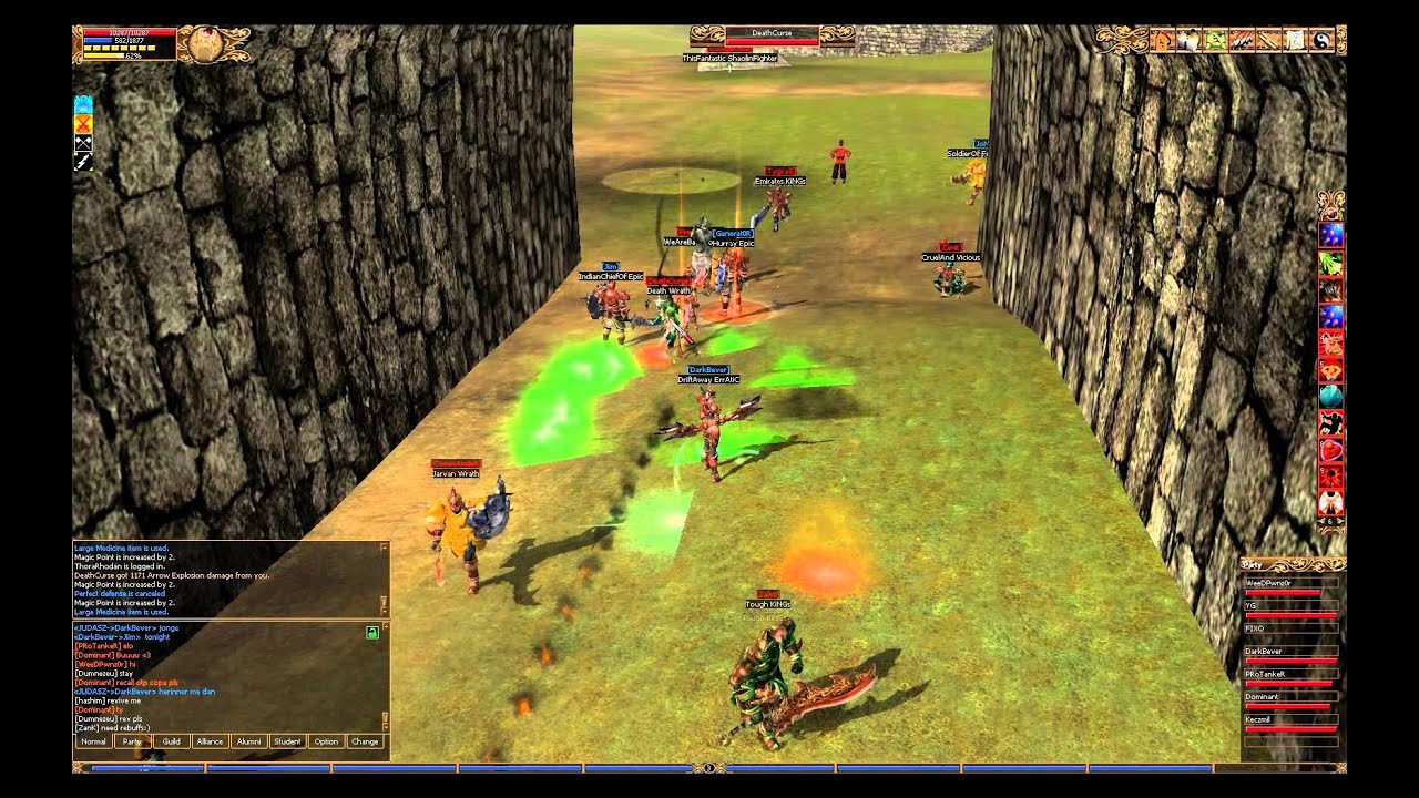 KalOnline - Castle War 28-9-2013 DarkBever lvl 86 Imperial General hardcore CW action