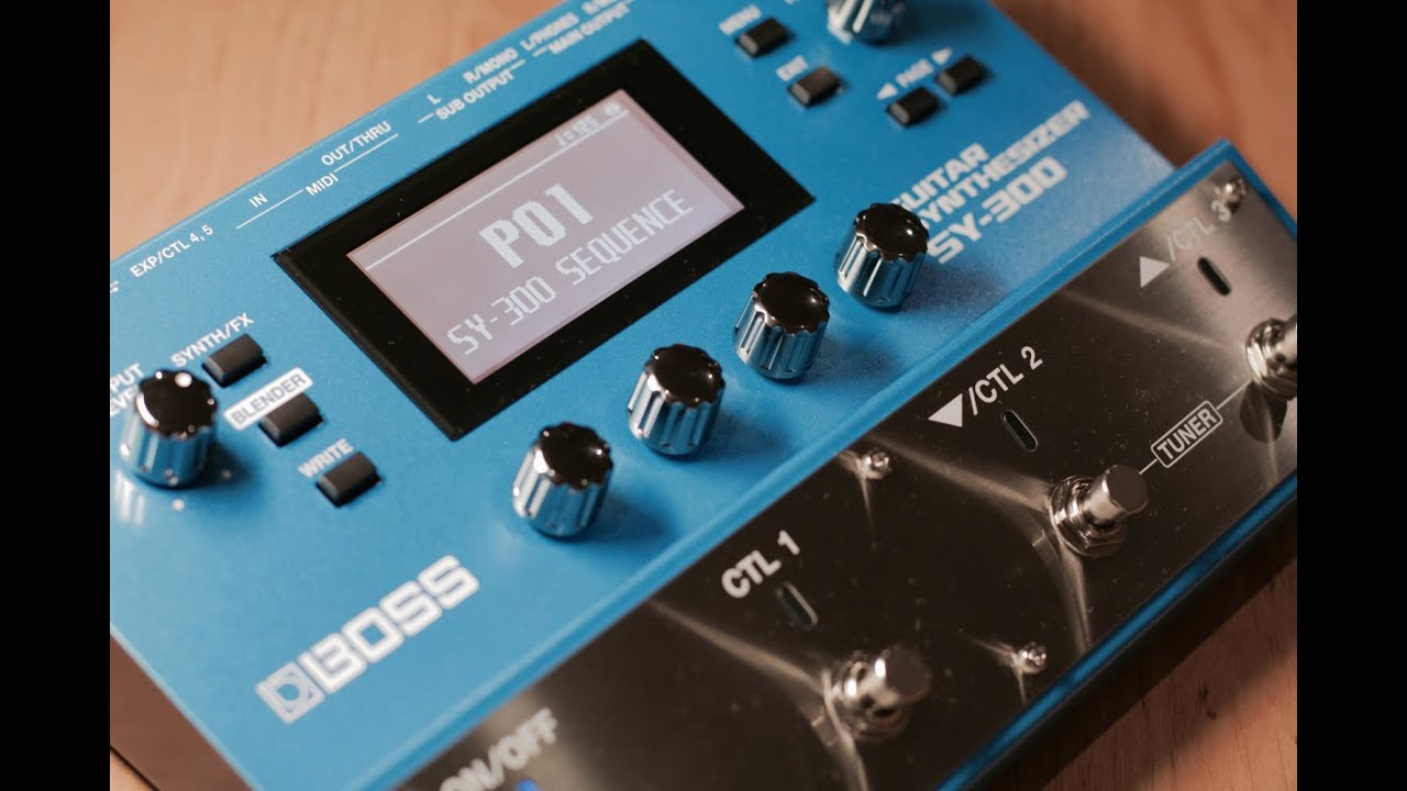 BOSS SY-300 - Metal Demo