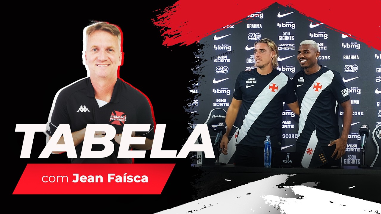 VEM PRO TABELA DO AV. CONFIRA AS ÚLTIMAS NOTÍCIAS DO VASCO! | com Jean Faísca