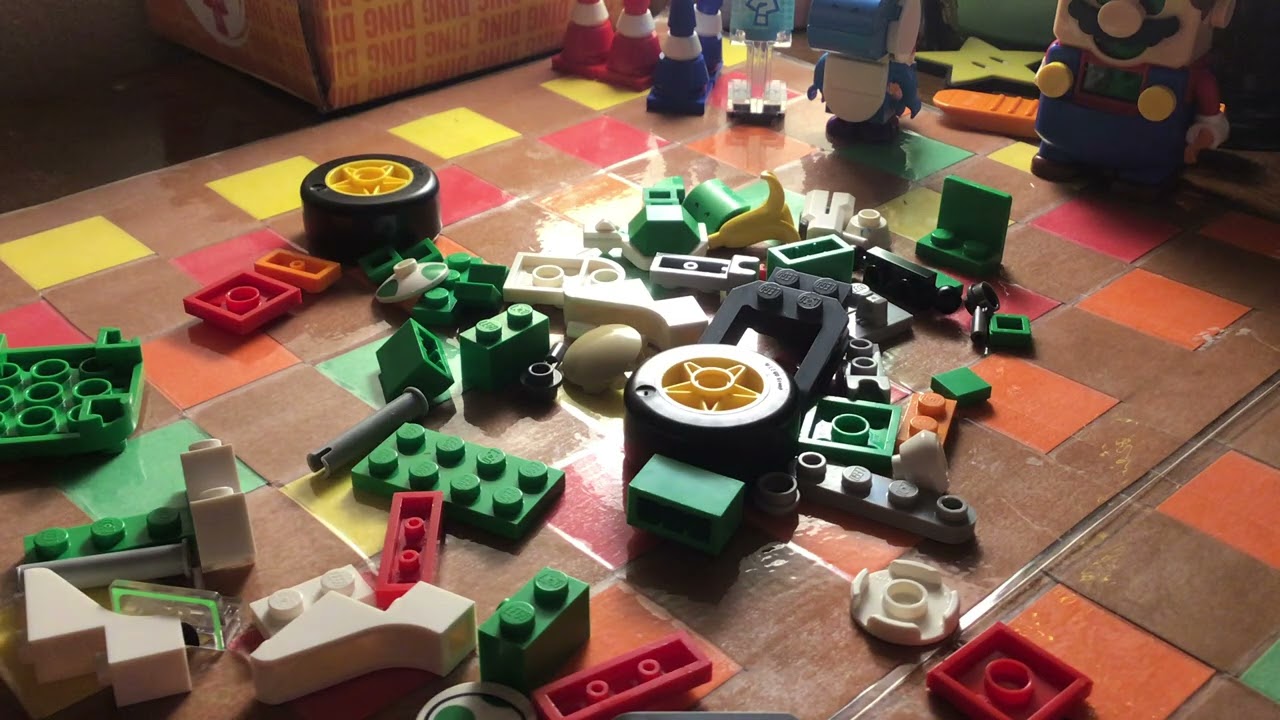 How to build the yoshi-bike lego set.