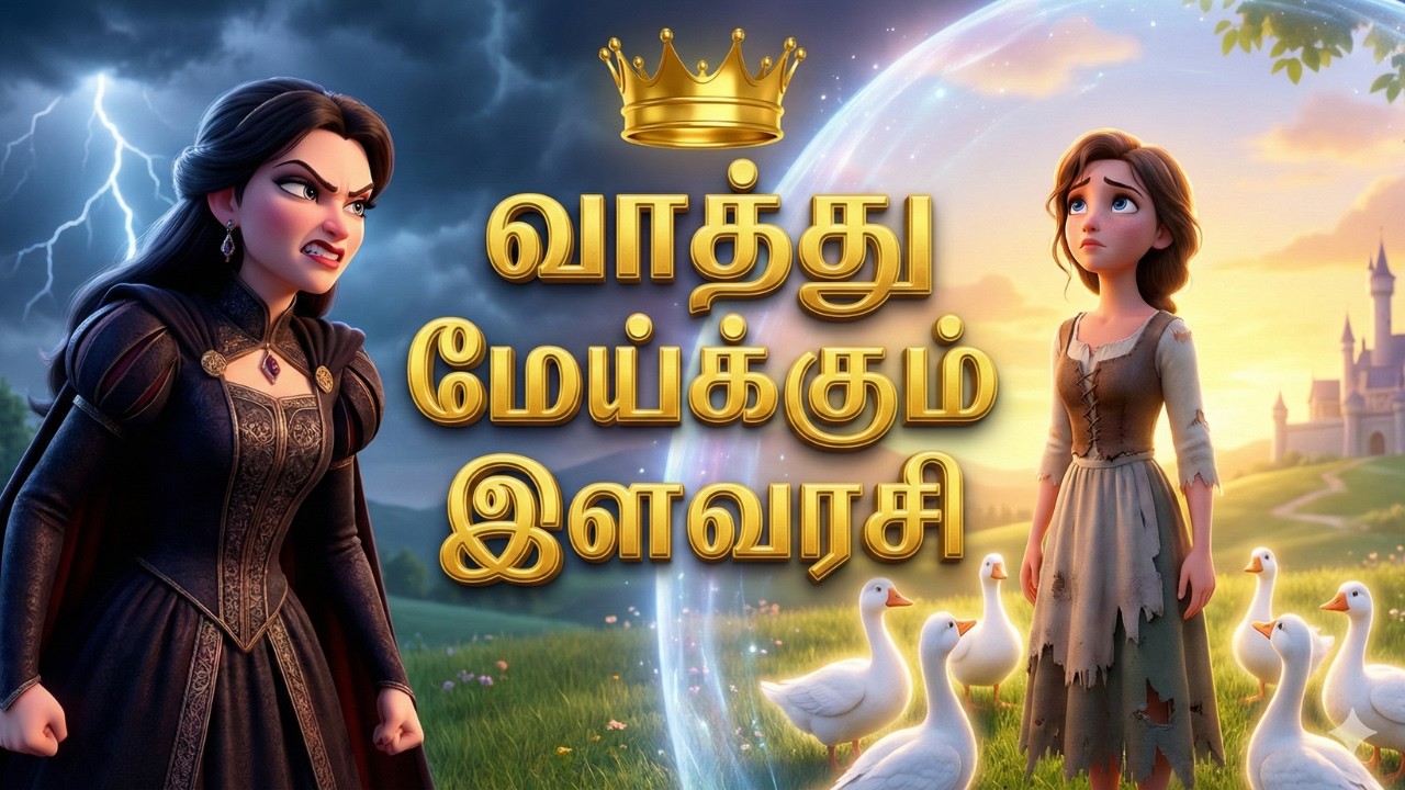 வாத்து பெண்ணாக மாறிய இளவரசி! 😱 அவளுக்கு நேர்ந்த சோகம் |The Goose Girl Story Tamil - Tamil Fairy Tale