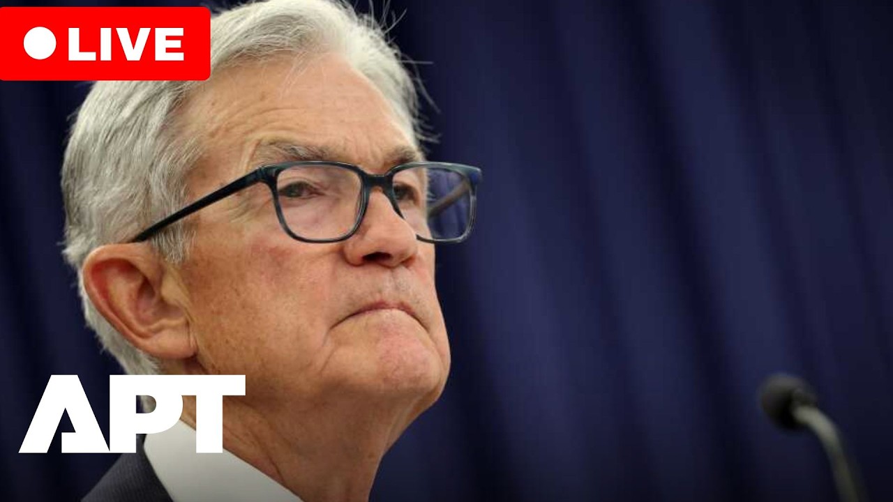 LIVE: Fed Chair Powell Speaks on Interest Rates & Policy Decision | APT