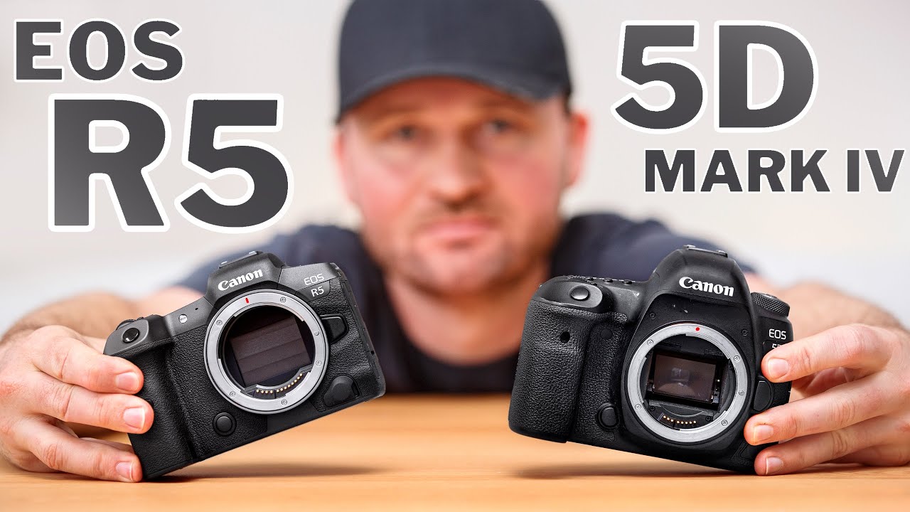 R5 против 5D Mark IV — спонтанная фотосъемка, проблемы со вспышкой, АФ, НОВЫЕ настройки R5, телек...