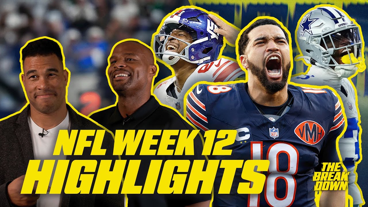 NFL Week 12 Highlights | The CRAZIEST week of the season so far!? | The Breakdown | NFL UK & IRE