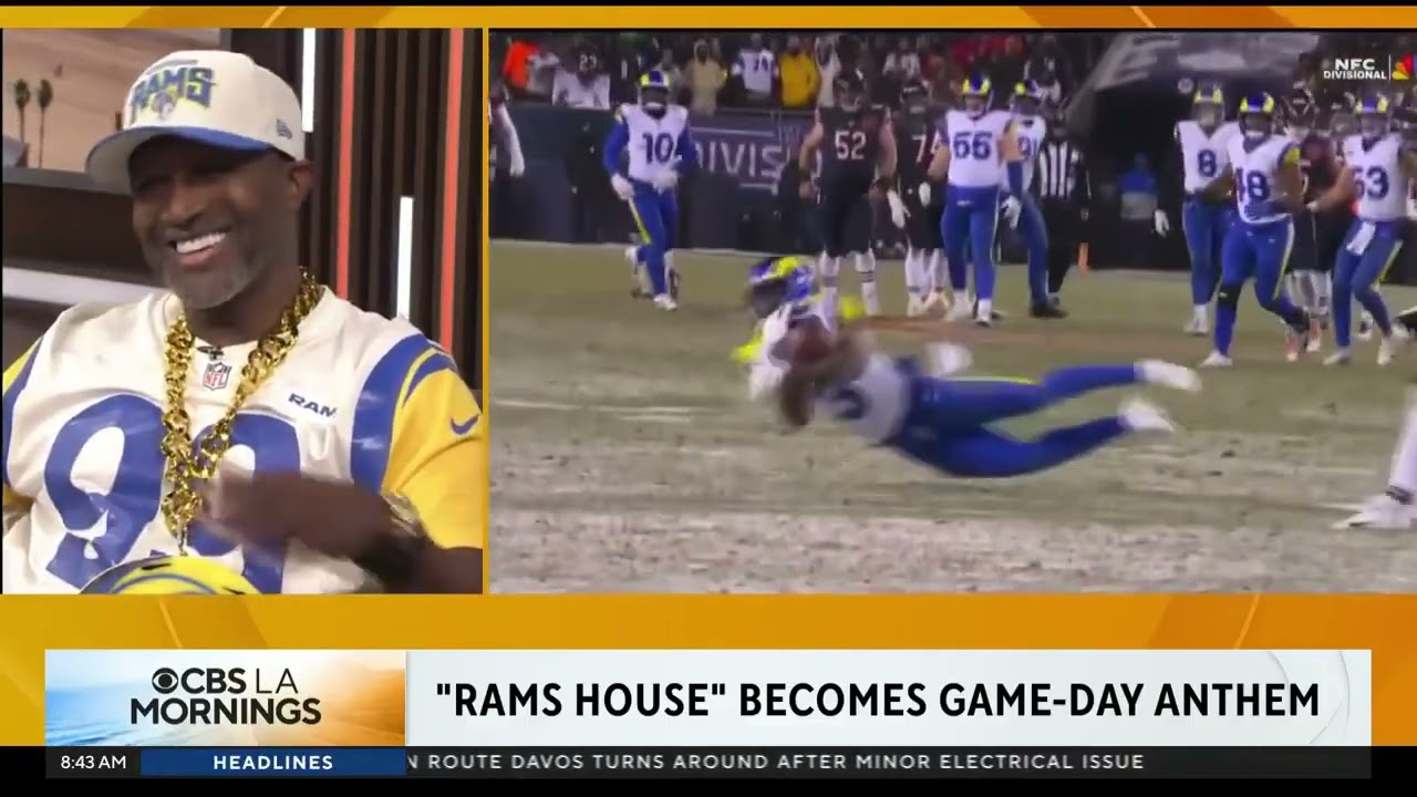 CBS LA Mornings w/ Quiz “RAMS HOUSE”