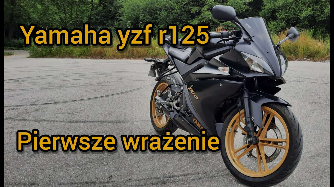 Yamaha YZF R125 / Pierwsze wrażenia