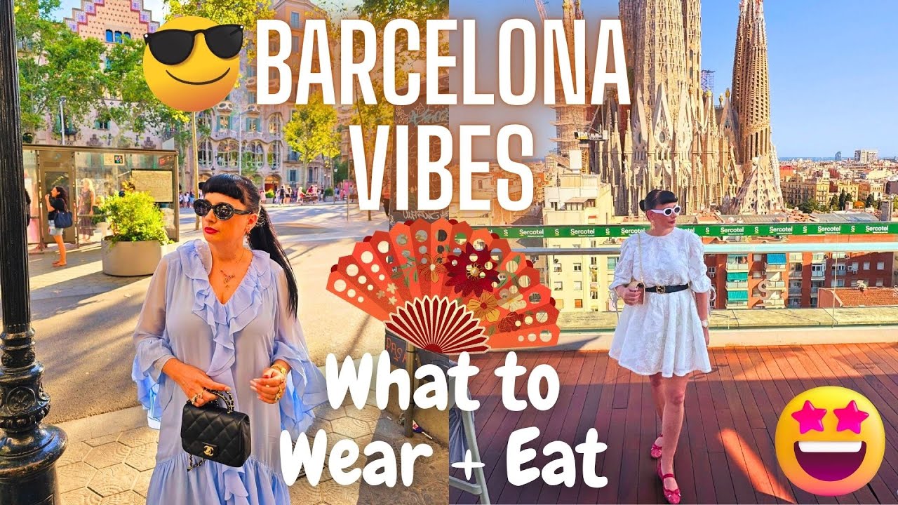 BARCELONA VLOG 🇪🇸 - VACATION OUTFITS, BEST TAPAS SPOTS & EXPLORING THE CITY! | CLARA SALGUEIRO