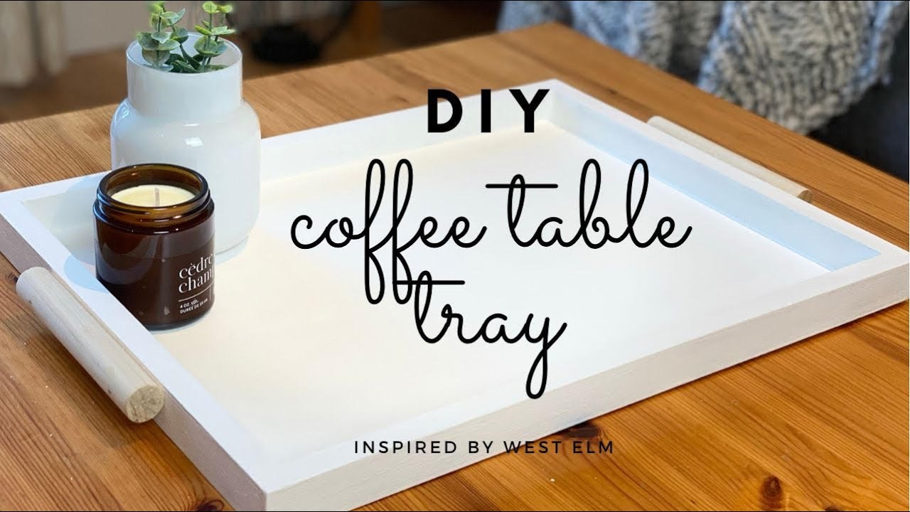 Coffee Table Tray - Dollar Store DIY | Ety
