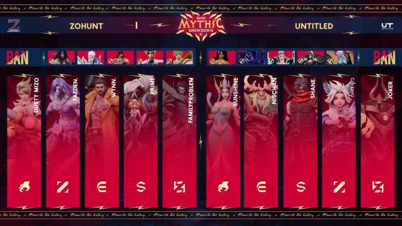 Zohunt vs UT | Mythic Showdown | Match 2