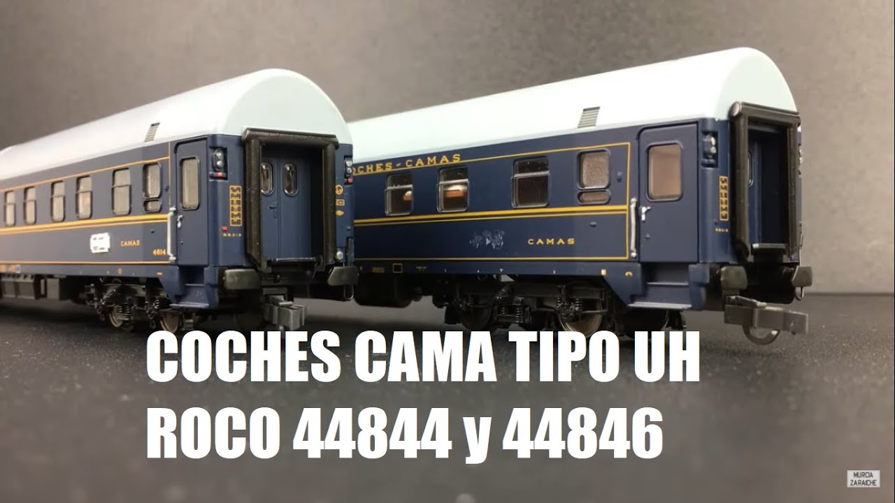 Coches-Cama Tipo UH de Roco referencias 44844 y 44846 con El Taller del Modelista