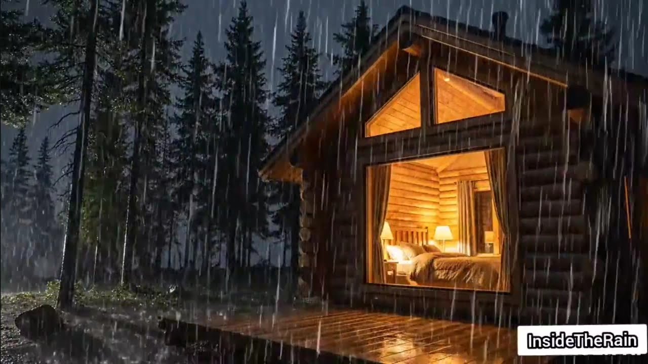 Calm Rain & Distant Thunder Ambience for Sleep