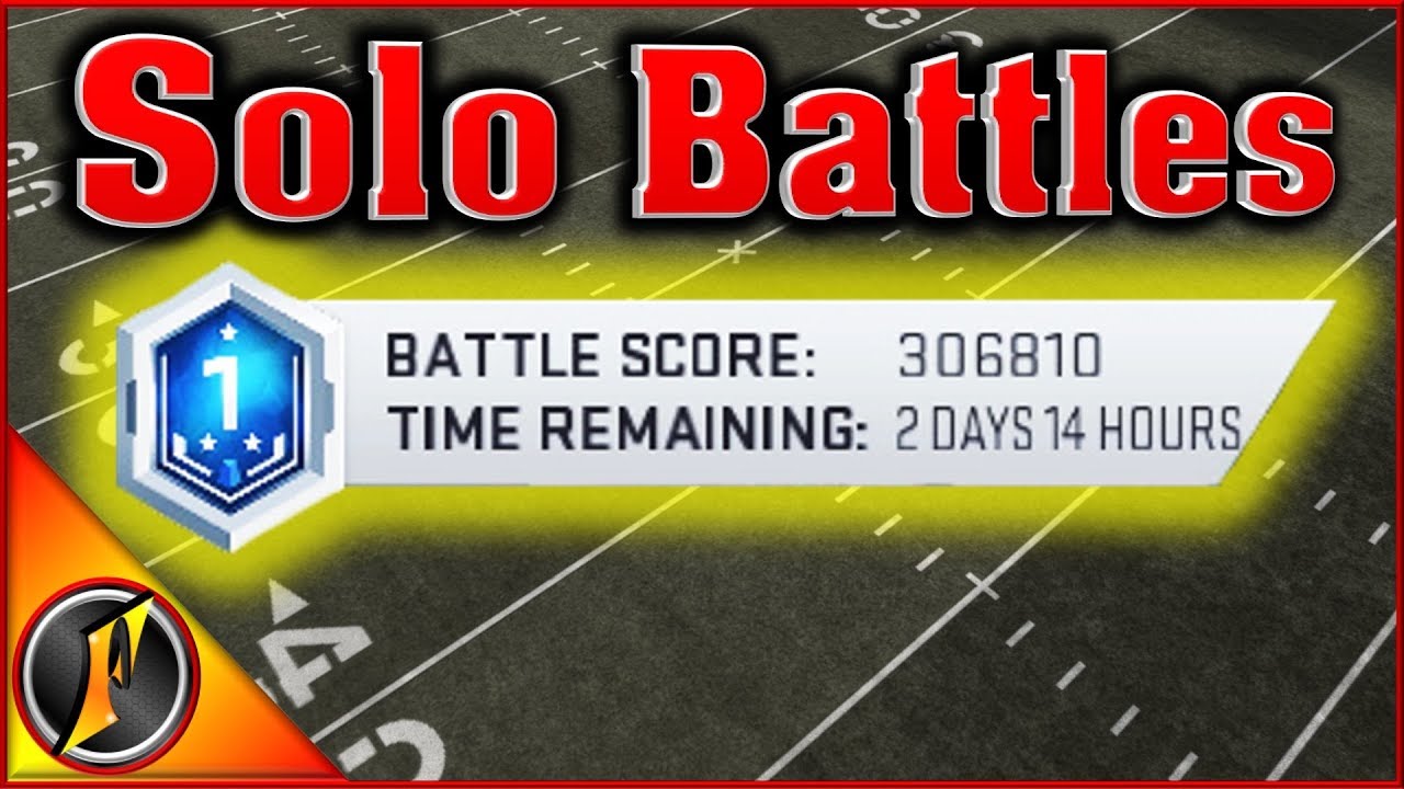 How to Dominate Solo Battles in Madden 19!
