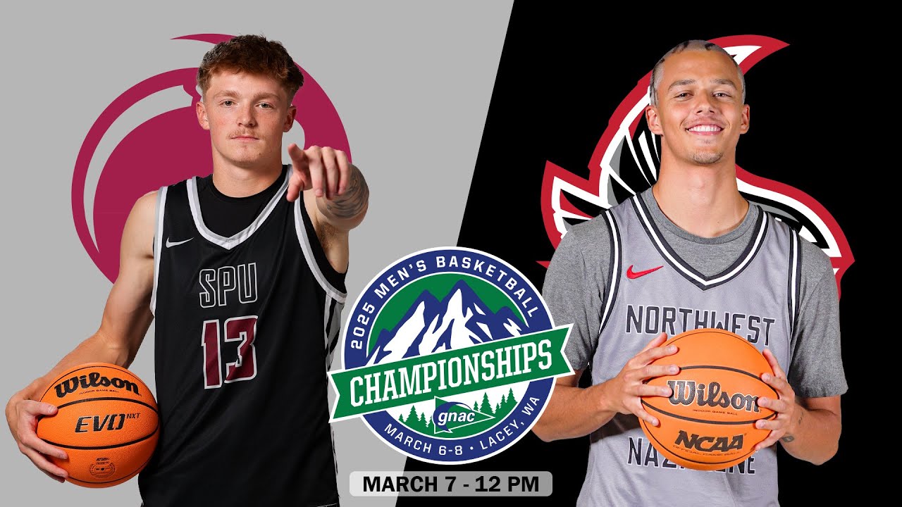 GNAC MBB Championships - Semifinals - #3 SPU vs. #2 NNU