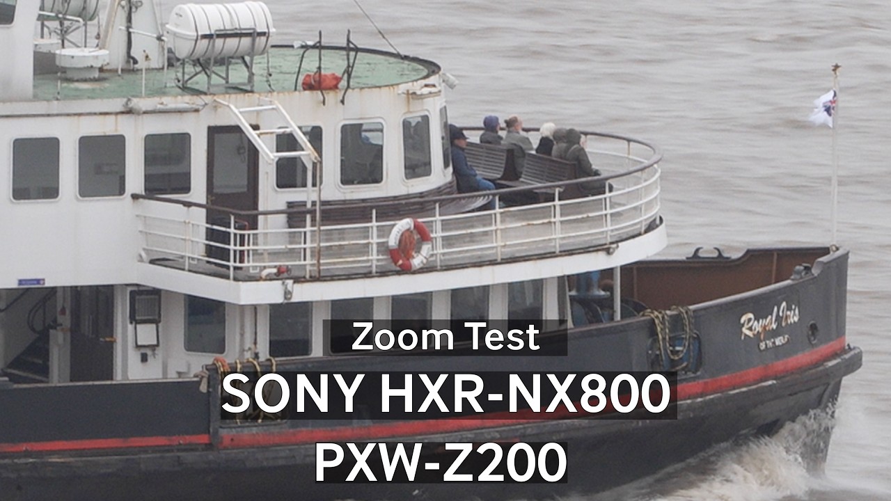 Test Zoom Footage Sony HXR-NX800 / PXW-Z200 1080p S-cinetone Active Stabilisation