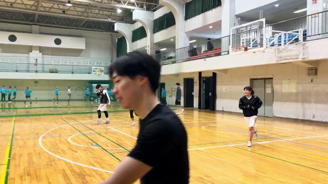 26/02/08 荻島バスケット③前半