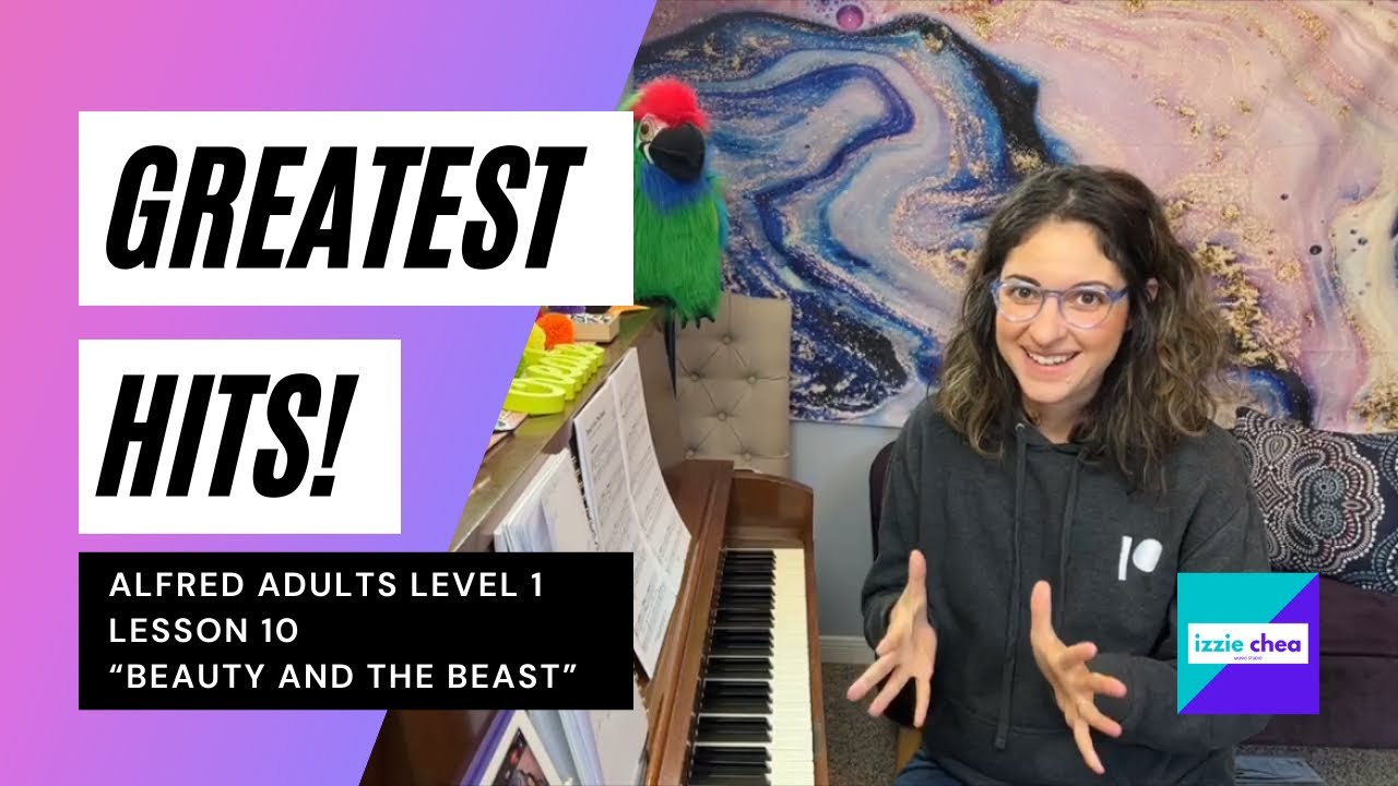 Alfred Adults Greatest Hits Level 1 Piano Lesson: Beauty and the Beast 🌹