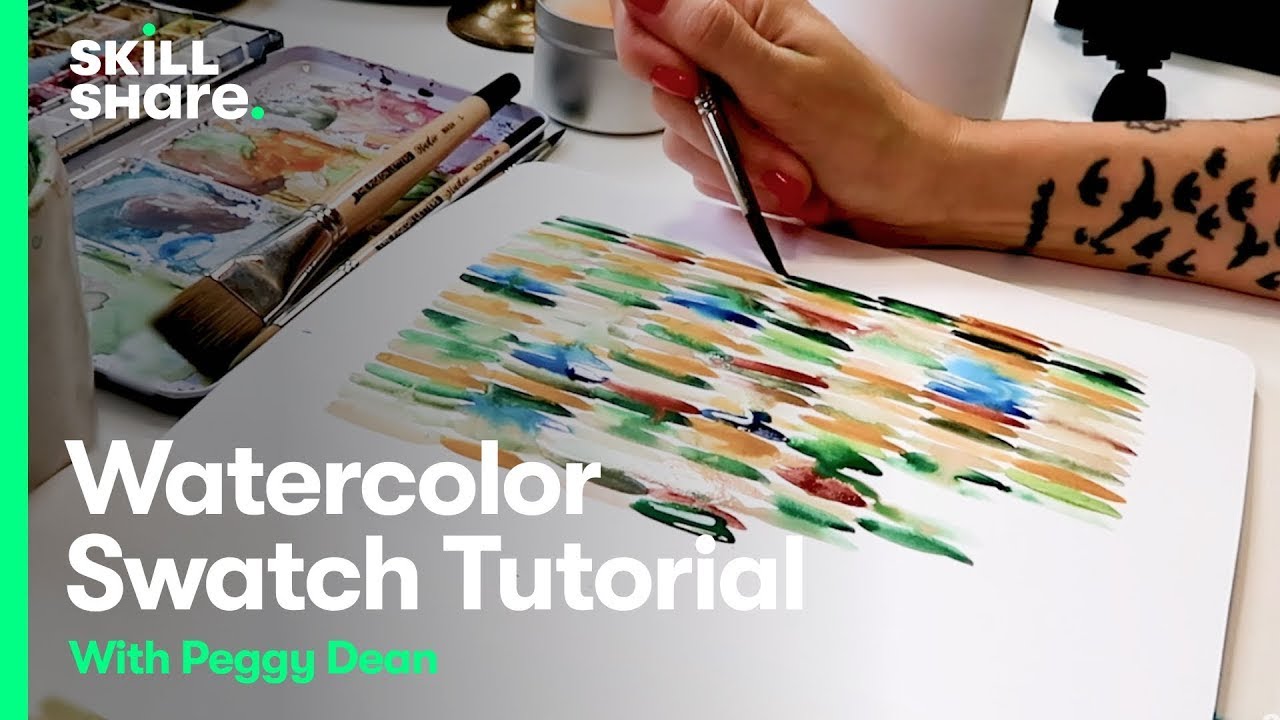 Make Watercolor Swatch Artwork for a Creative Boost