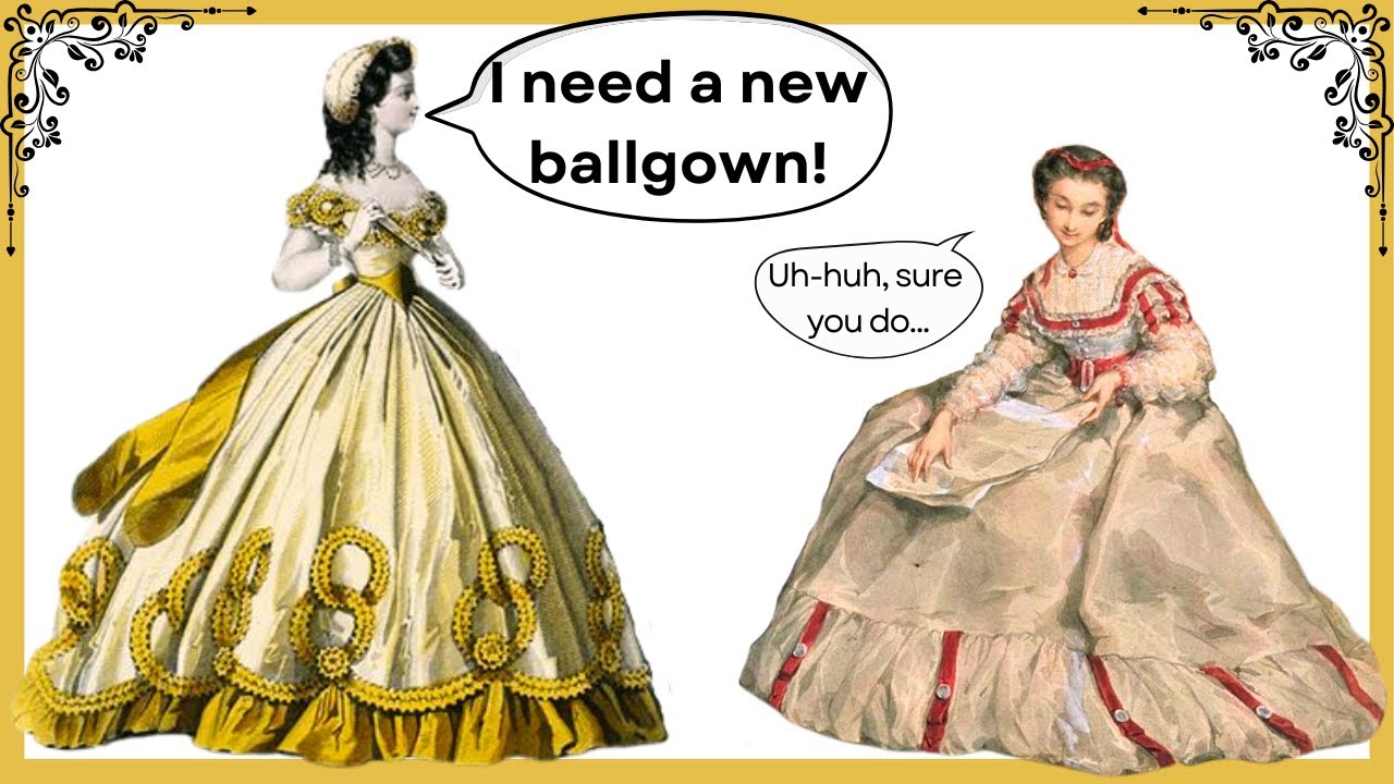 Ballgown Time! Making an 1860's silk ballgown
