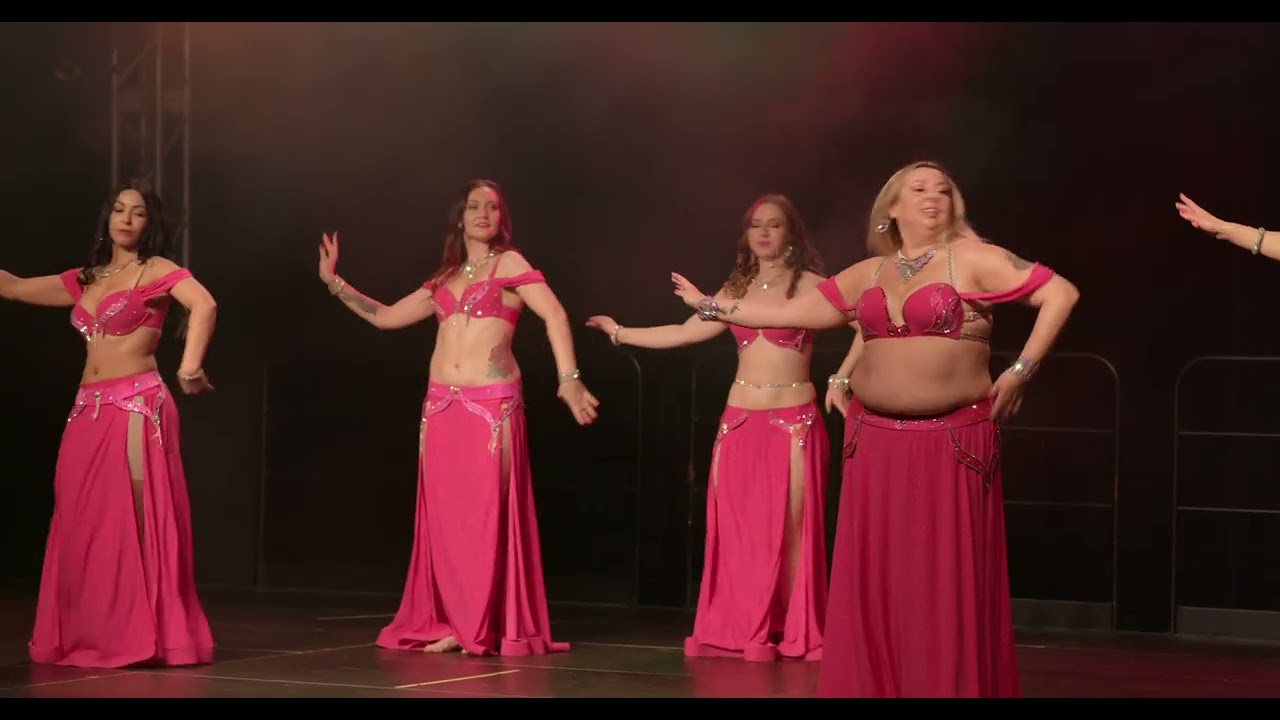 Grupa zaawansowana tańca orientalnego Zoanny - Hamsa Winter Show 2025