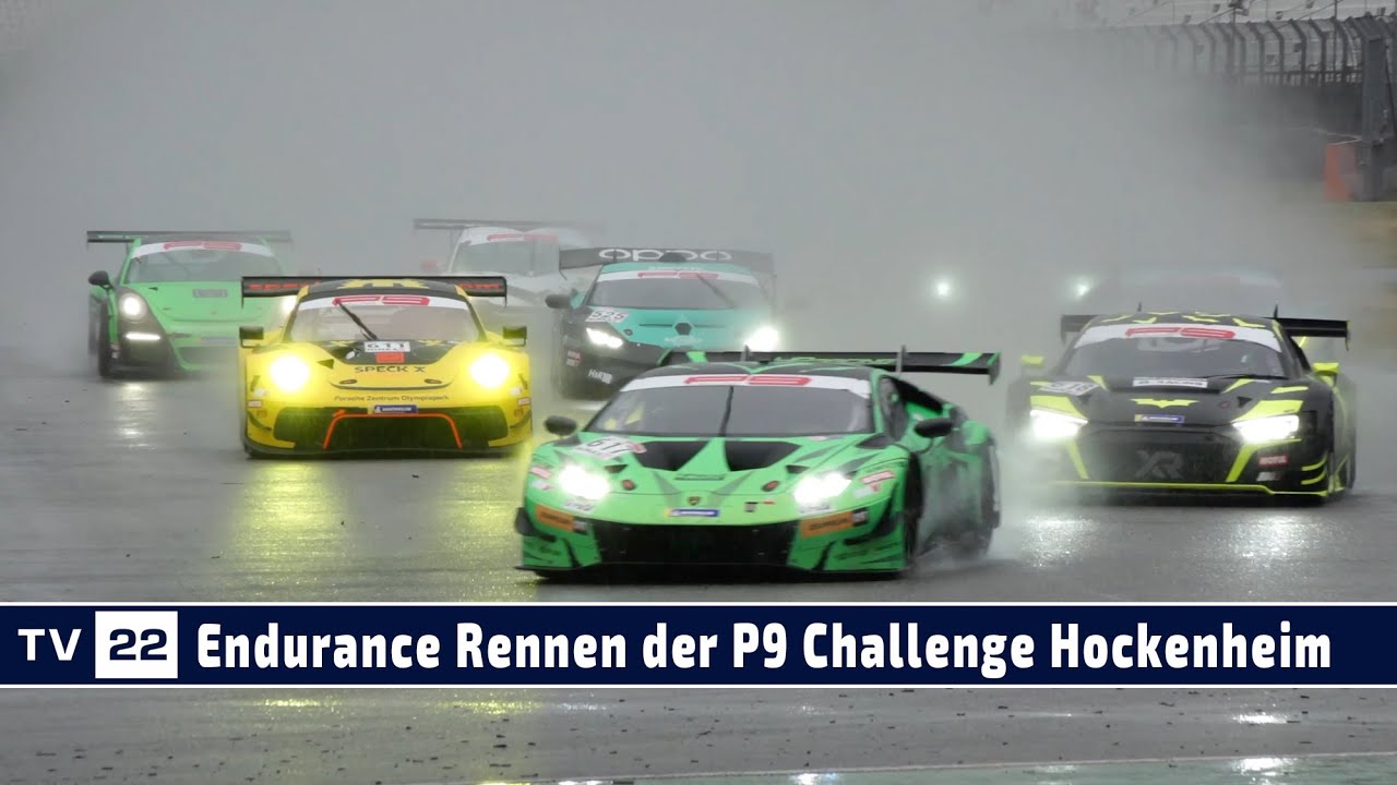 MOTOR TV22: Das Endurance Rennen der P9 Challenge im Regen am Hockenheimring 2023