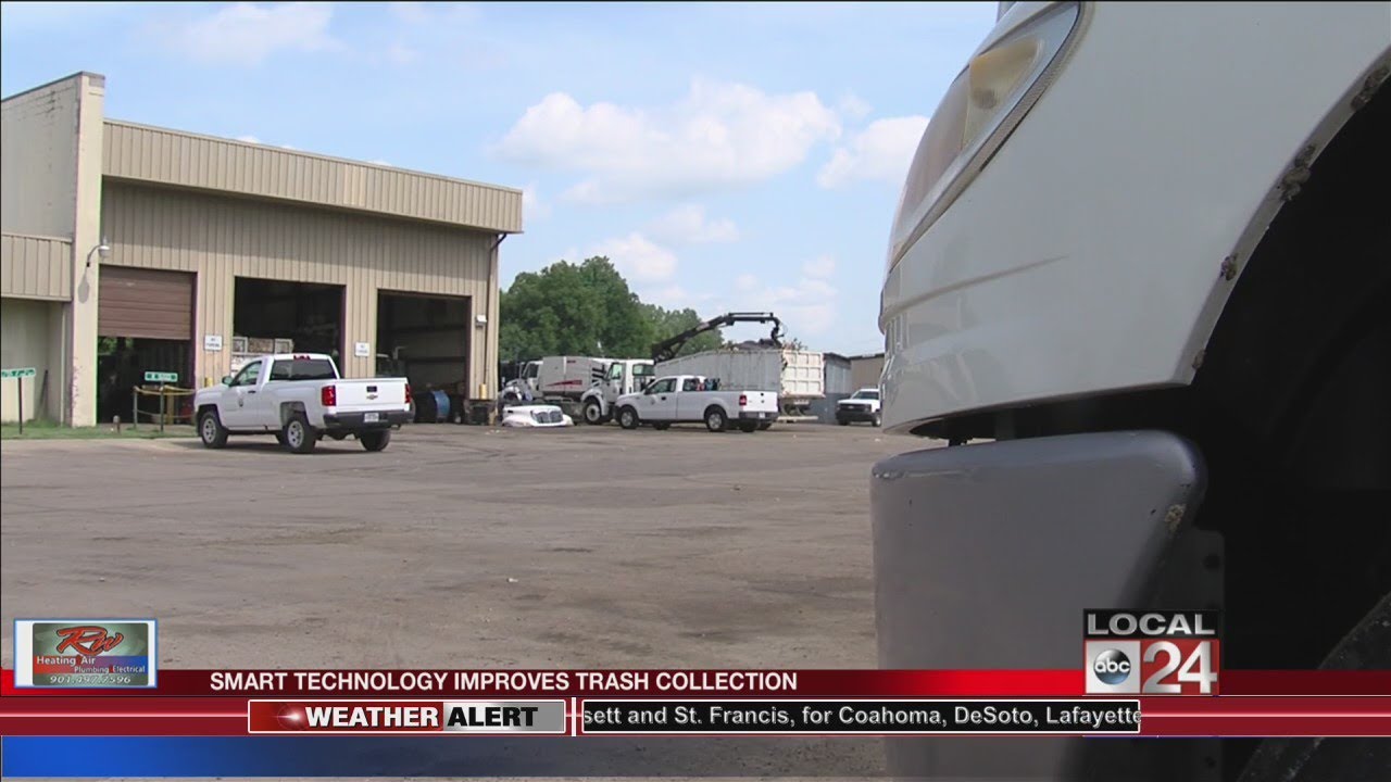 Mid-South City Uses Smart Technology To Improve Trash Collection Services