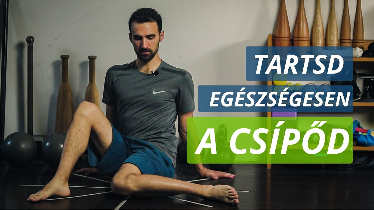 KEZDŐ CSÍPŐ MOBILIZÁLÓ RUTIN | 5 eszköz nélküli gyakorlat