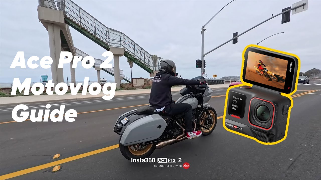 Insta360 Ace Pro 2 | Best Motorcycle Camera for Motovlogs