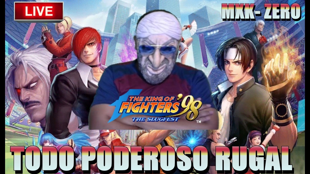 KOF98 LEST GO/ VAMOS DERROTAR O RUGAL/ COMBO
