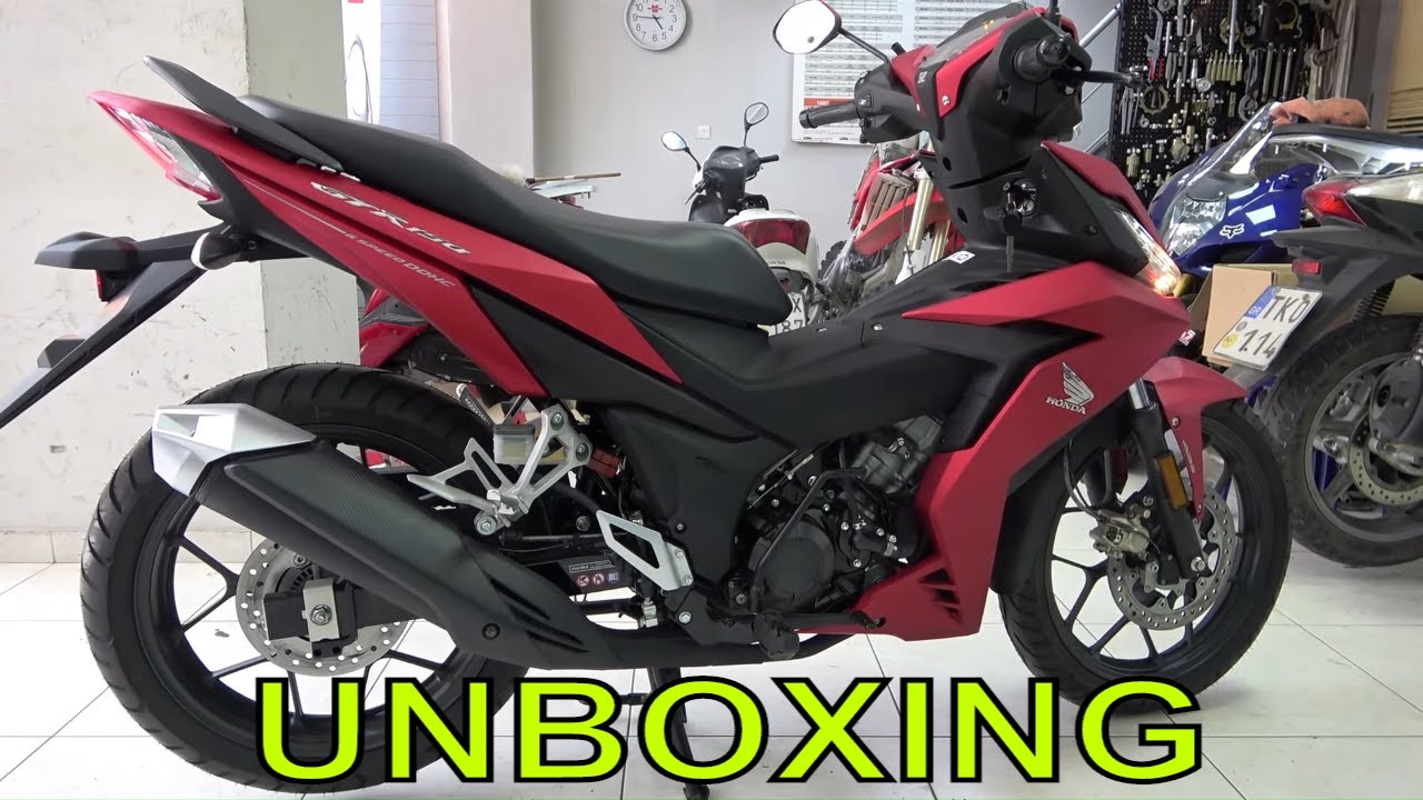 unboxing HONDA GTR150 παπί