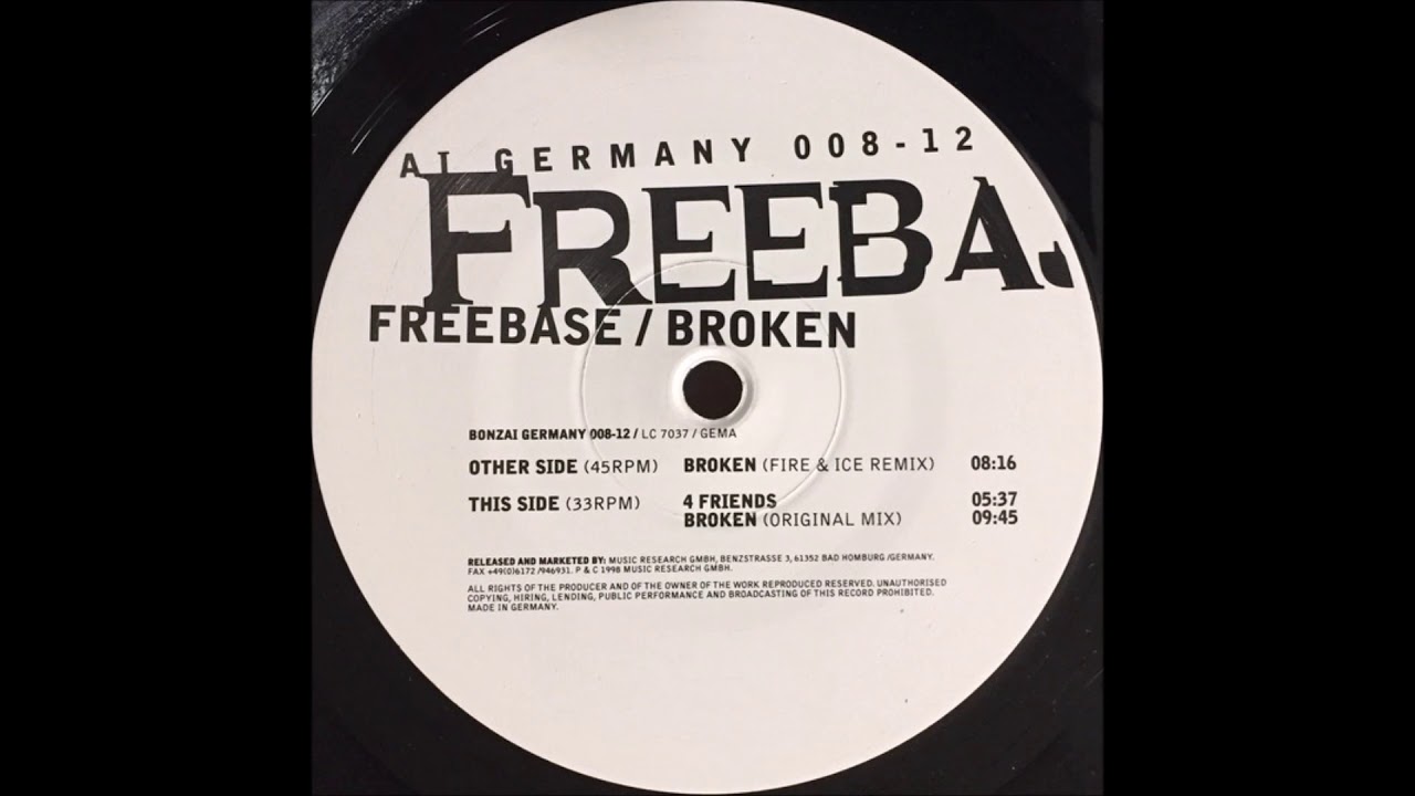 Freebase - Broken (Original Mix) (1998)