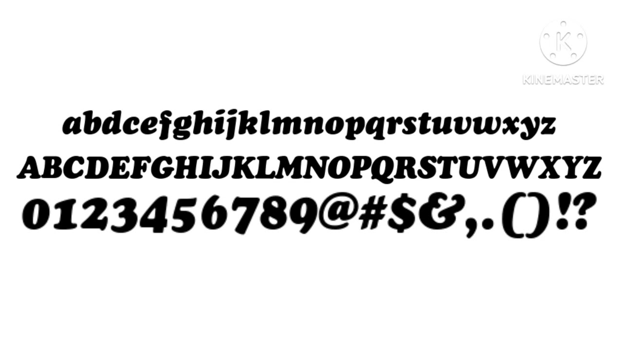 Cooper Black Italian Font | MY MOST POPULAR FONT