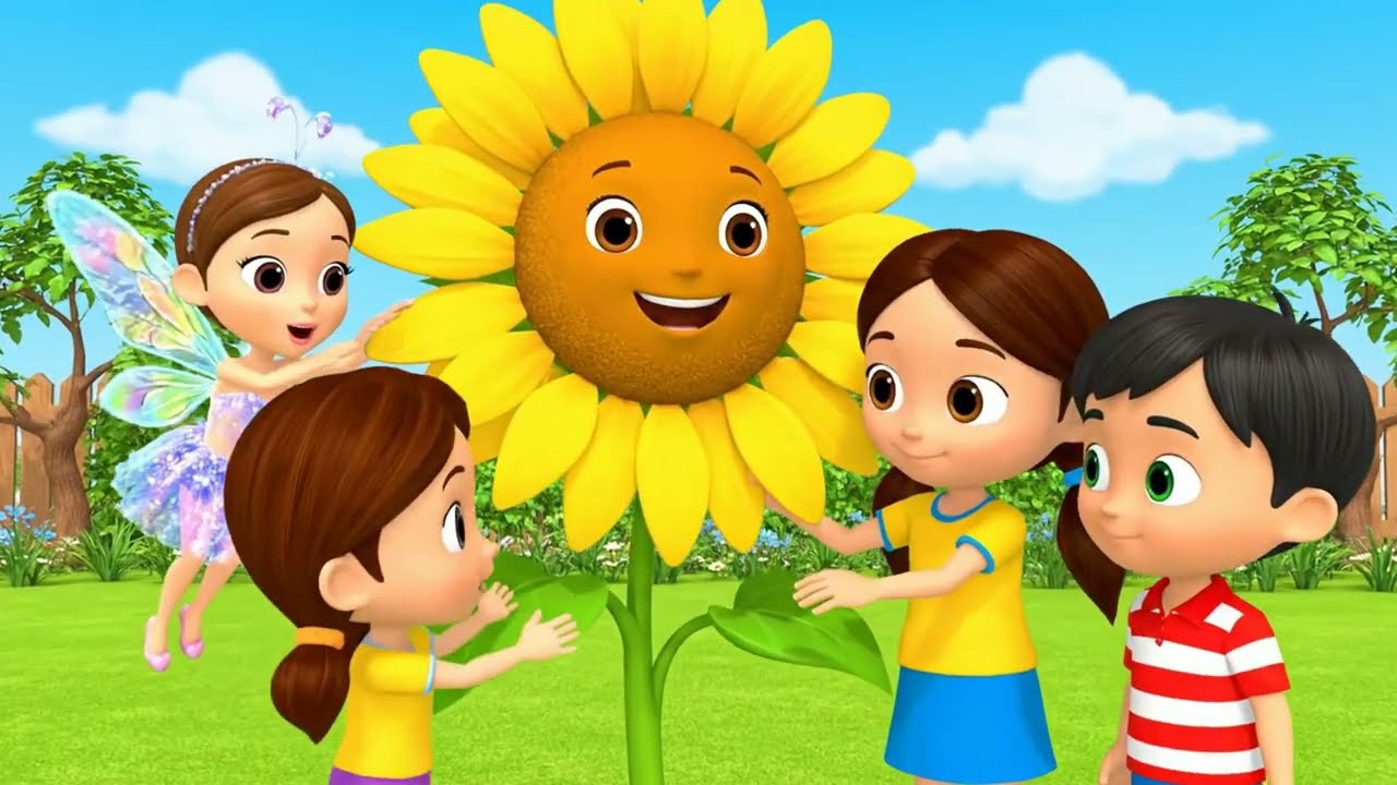 The Magic Garden! 🌷 Grow a Flower with a Tiny Fairy, Nila & Nihad #Learn_Pop #kids #kidseducation