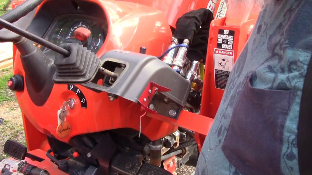 How to Install a Horn/Siren on Your Kubota L3301 HST Tractor Part 1