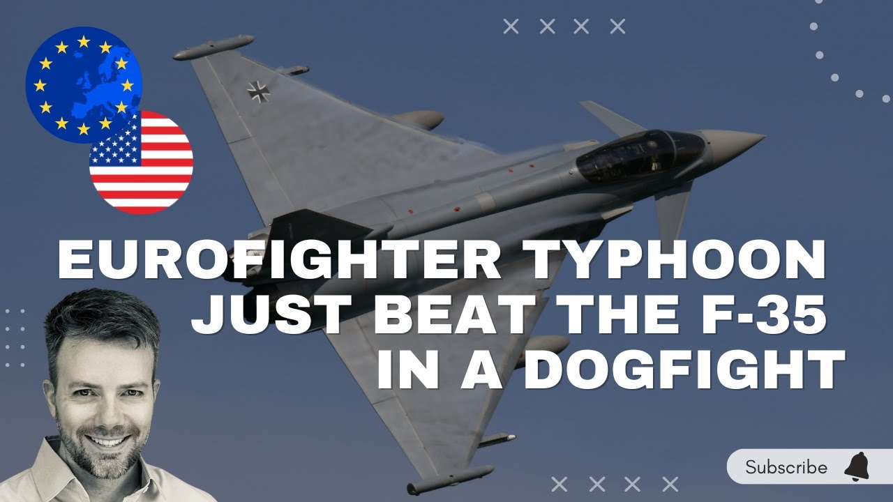 Eurofighter Typhoon побеждает F-35 в воздушном бою над Германией!