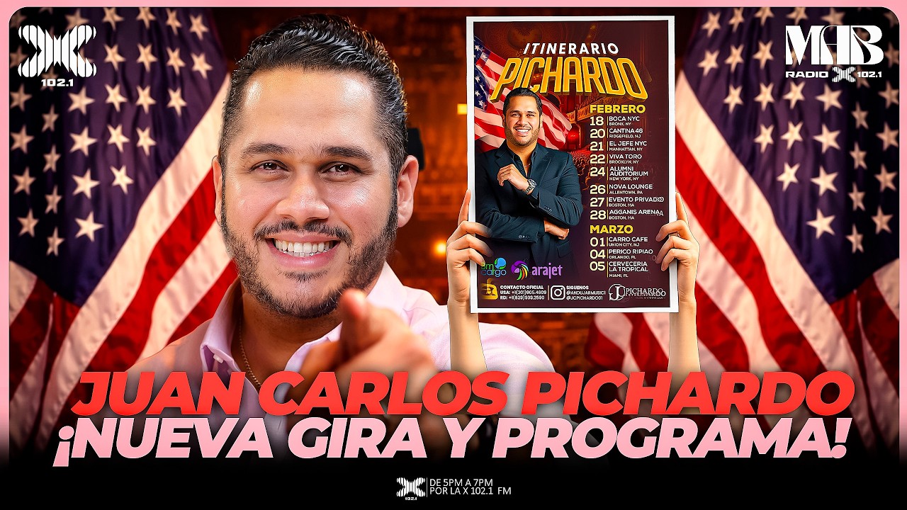 TENDENCIA DE THERIANS EN LAS REDES Y LA GIRA HUMORÍSTICA DE JUAN CARLOS PICHARDO | MAB RADIO LIVE