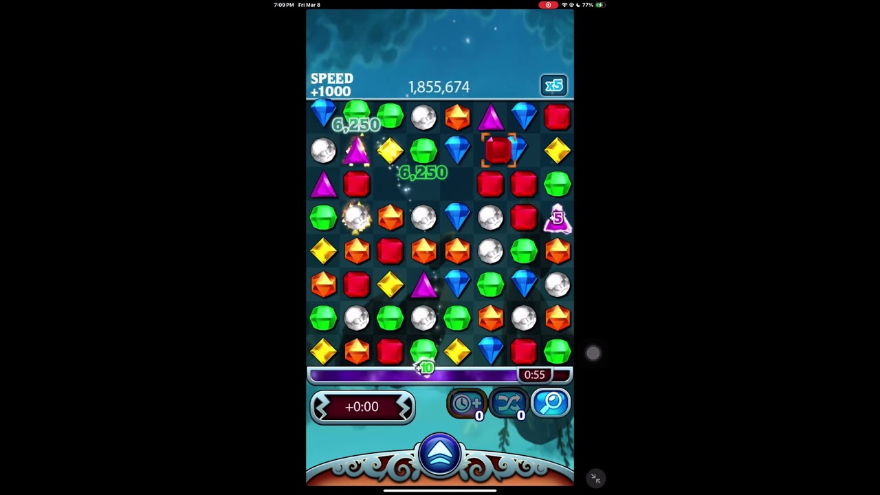 Bejeweled Classic Lightning Mode 5,920,100 Points! High Score!